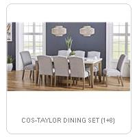 COS-TAYLOR DINING SET (1+8)